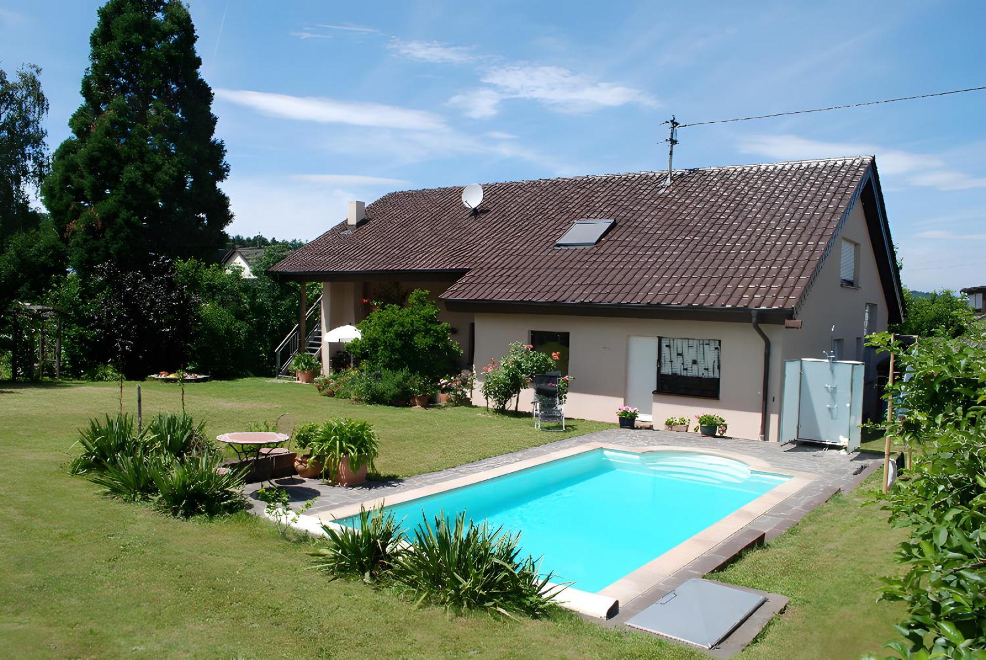 Ferienwohnung Mit Pool Straubenhardt 외부 사진